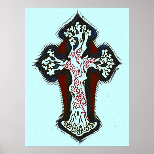 Dichter bij mijn God bij het Kruis Poster (Voorkant)