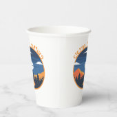 Dichter bij natuur papieren bekers (Rechts)