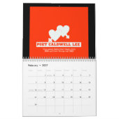 Dichter Caldwell Lee Leegyptian Kalender (Feb 2027)