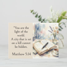 Dichter Esthetiek, Matteüs 5:14 Bijbelvers, Whimsy