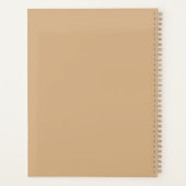 Dichter Esthetiek, Monogram Waterverf Whimsical Go Planner (Achterkant)