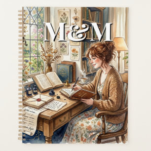 Dichter Esthetisch, Monogram Waterverf Whimsical G Planner