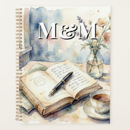 Dichter Esthetisch, Monogram Waterverf Whimsical G Planner