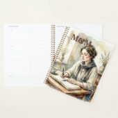 Dichter Esthetisch, Monogram Waterverf Whimsical G Planner (Display)