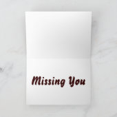 Dichtfoto van Chocolate Labrador Retriever Kaart (Binnen)