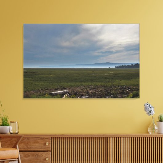 Dichtgebergte Canvas Afdruk (Insitu (Woonkamer))