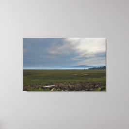 Dichtgebergte Canvas Afdruk