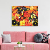 Dichtheid ~ Aleta Canvas Afdruk (Insitu (Woonkamer))