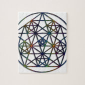 Dichtheid Geometrie Geometrie Fractal van levens Legpuzzel (Verticaal)