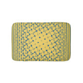 Dichtheid in Primrose Geel & Lapis Blauw Badmat (Voorkant)