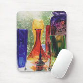 "Dichtheid" Kunstglas Waterverf schilderen Muismat (Met muis)