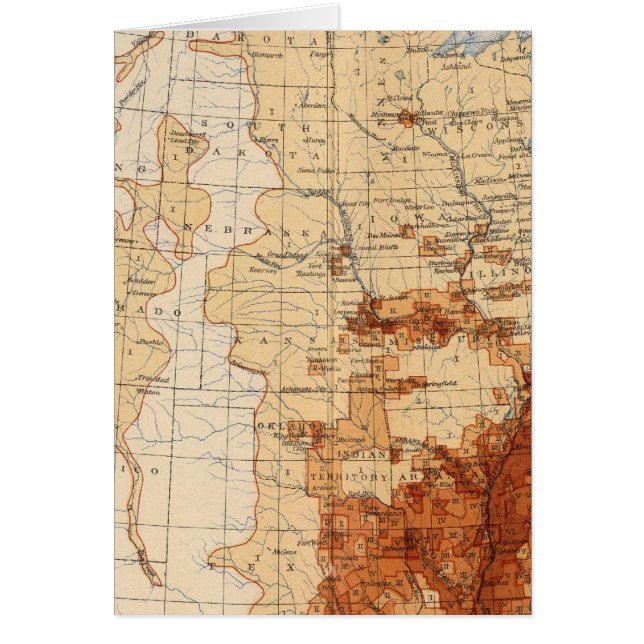 Dichtheid Negropopulatie (Voorkant)