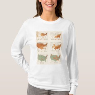 Dichtheid, proportie, toename, in het buitenland g t-shirt