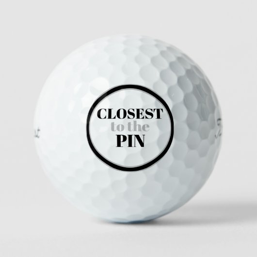Dichtste bij het kantelen van het Spin Pro VI Golfballen (Voorkant)