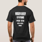 Dicipline is Honor, Verbal Combat T-shirt (Achterkant)