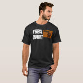 Dicipline is Honor, Verbal Combat T-shirt (Voorkant volledig)