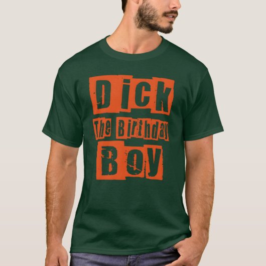 dick de jarige familie t-shirt (Voorkant)