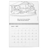 Dick en Jane Color Calendar Kalender (Mar 2027)