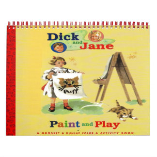 Dick en Jane Color Calendar Kalender