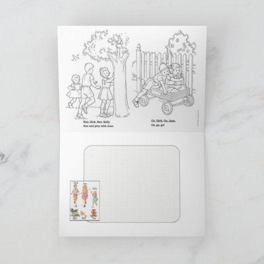 Dick en Jane Kaart (Binnen)