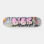 Dick Graffiti aangepast skateboard (Horizontaal)