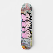 Dick Graffiti aangepast skateboard (Voorkant)