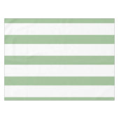 Dick Green en White Stripes Tafelkleed (Voorkant (Horizontaal))