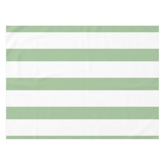 Dick Green en White Stripes Tafelkleed (Voorkant (Horizontaal))