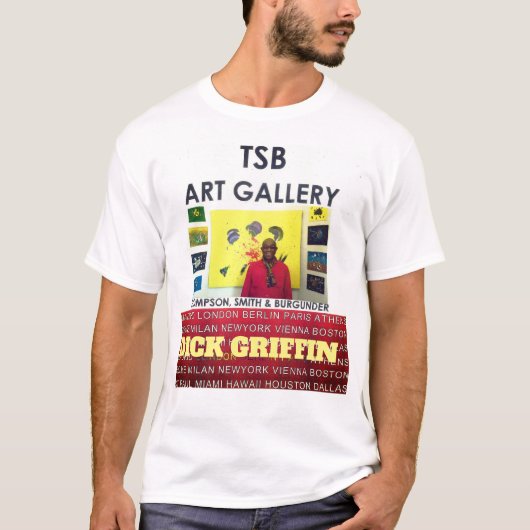 DICK GRIFFIN TSB ART T-shirt (Voorkant)