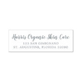 Dick Handschrift Naam Bedrijfstakterugkeer Adres Zelfinktende Stempel (Design)