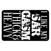 Dick & Heavy Sarcasm Magneet (Horizontaal)