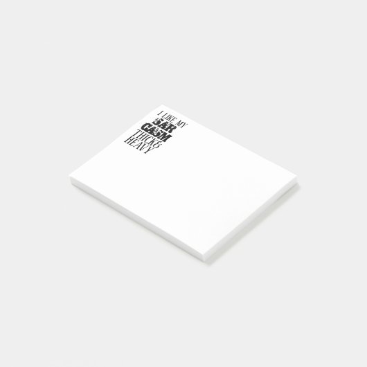 Dick & Heavy Sarcasm Post-it® Notes (Schuin)
