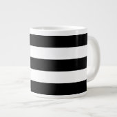 Dick Horizontale Stripes Jumbo-Mok Grote Koffiekop (Voorkant rechts)