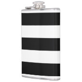 Dick Horizontale Stripes Vinyl Wrapped Kolf Heupfles (Links)