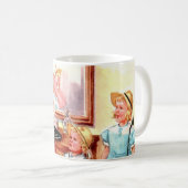 Dick Jane Sally Print Mok (Voorkant rechts)