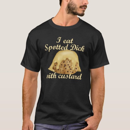 Dick met Custard T-shirt (Voorkant)