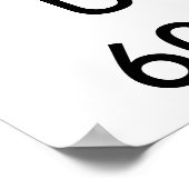 DICK-Poster van 16 x 24 inch voor weddenschappen Poster (Hoek)