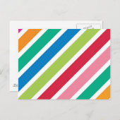 Dick Snoep Stripes Briefkaart (Voorkant / Achterkant)