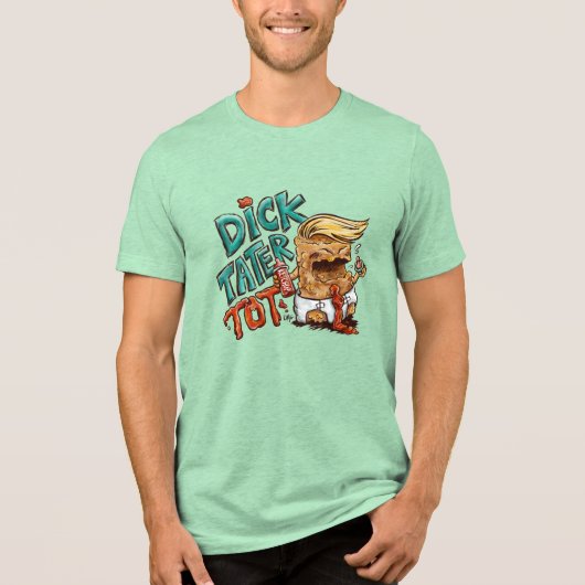 Dick-Tater-Tot Men's Tshirt (Voorkant)