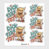 Dick-Tater-Tot Stickers (Vel)