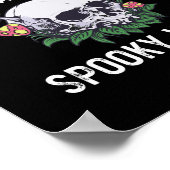 Dick thighs en Spooky Vibes Halloween Matching Poster (Hoek)