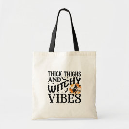 Dick Thighs en Witchy Vibes Tote Bag