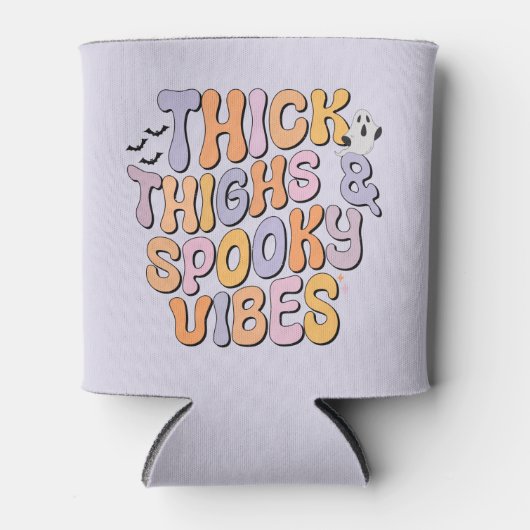 Dick Thighs & Spooky Vibes Blikjeskoeler (Voorkant)