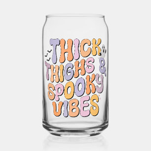 Dick Thighs & Spooky Vibes Blikvorm Glas