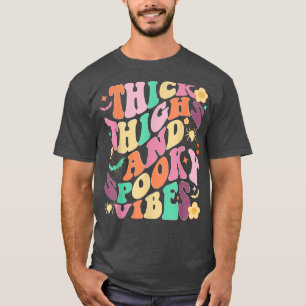 Dick Thighs Spooky Vibes Halloween Retro Floral G T-shirt