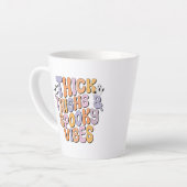 Dick Thighs & Spooky Vibes Latte Mok (Linkerhoek)