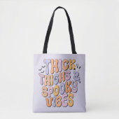 Dick Thighs & Spooky Vibes Tote Bag (Voorkant)