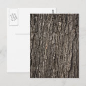 Dick Tree Bark Briefkaart (Voorkant / Achterkant)