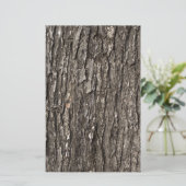 Dick Tree Bark Briefpapier (Staand voorkant)