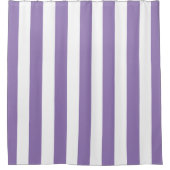 Dick - Verticale strips Striped Lavender Douchegordijn (Voorkant)